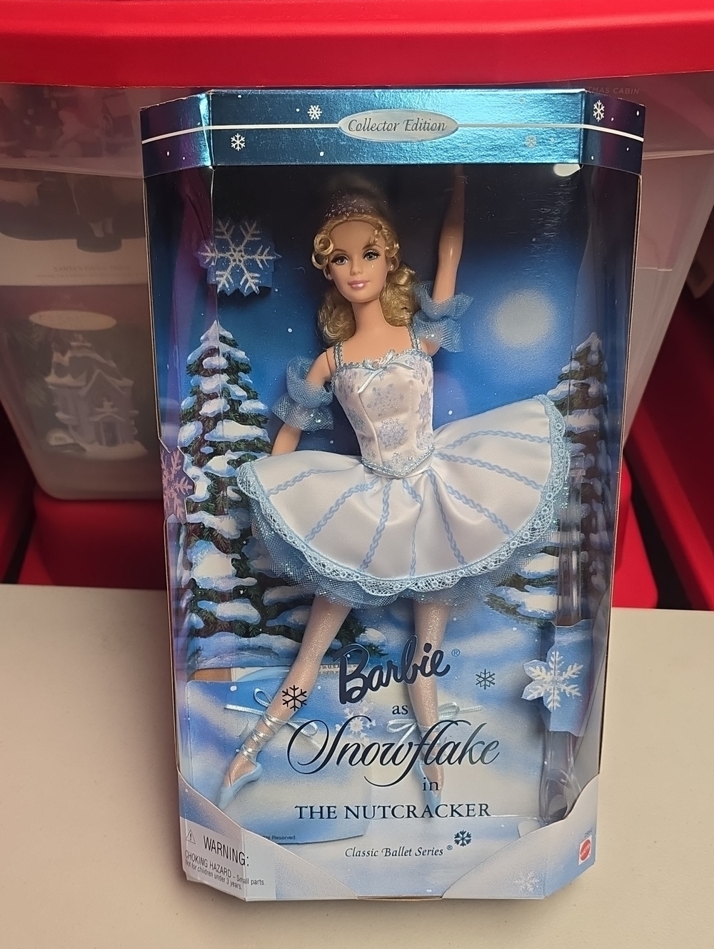 Barbie Snowflake Ballerina Doll The Nutcracker Classic Ballet Series